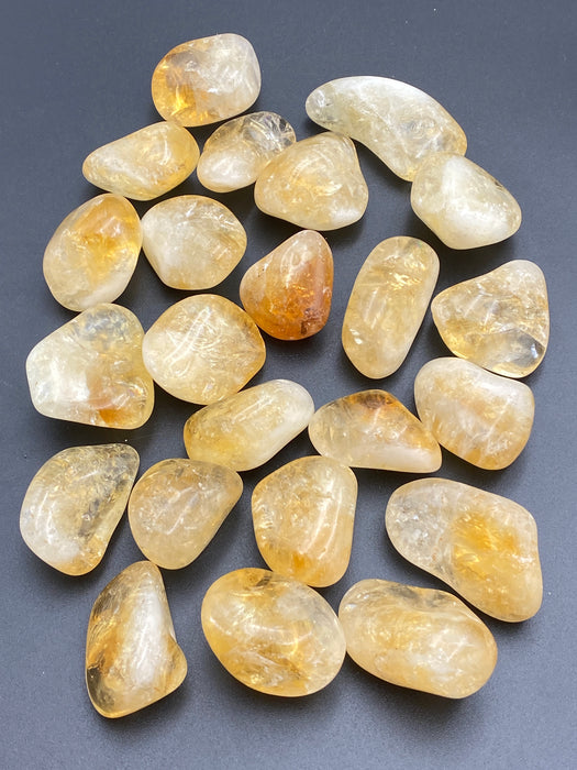 Citrine Tumbled Stone - Various Sizes