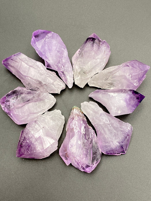 Amethyst Natural Points (Tooth / Root) - Various sizes