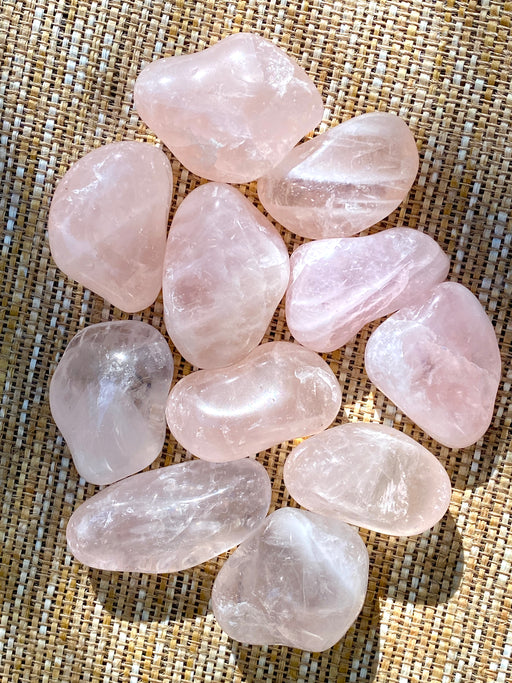 XXL Rose Quartz Tumbled Stone Crystal