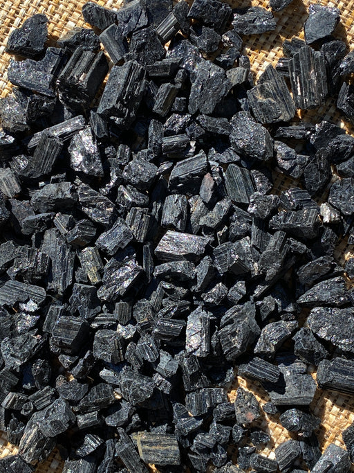 Raw Black Tourmaline Mini Specimens