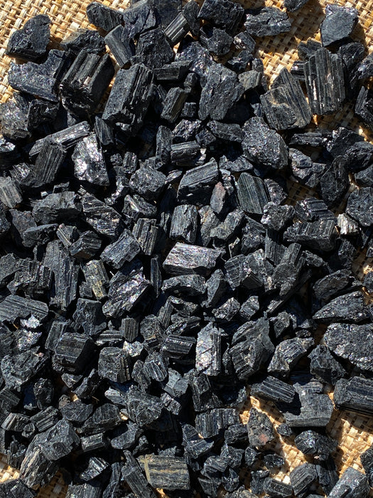 Raw Black Tourmaline Mini Specimens