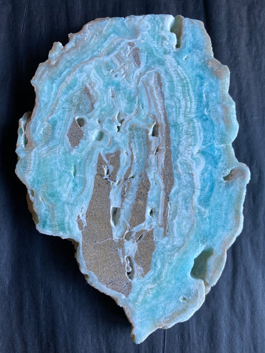 Caribbean Blue Aragonite Slab - Various Choices