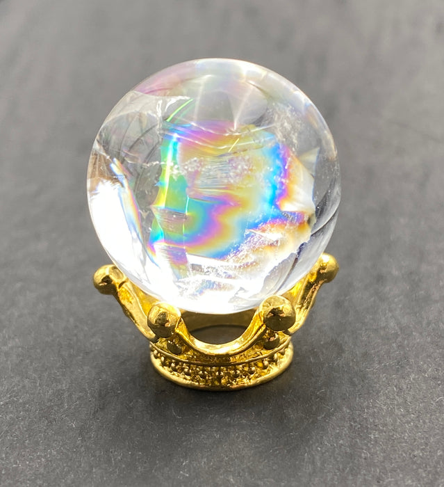 Metal Crown Mini Sphere Stand - Various Choices