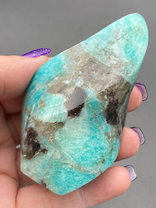 Amazonite Crystal Flames