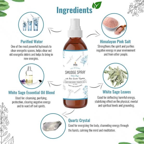 Soul Sticks Smudge Spray - Palo Santo - 100ml
