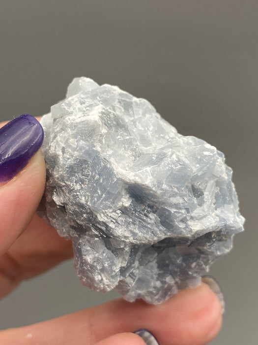 Blue Calcite Raw Specimen (Mexico)