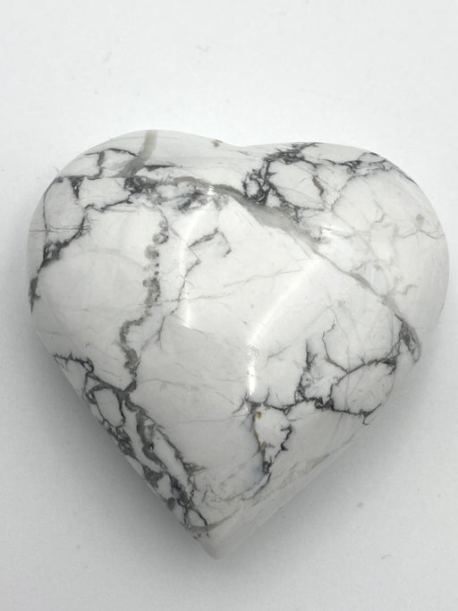Howlite Heart