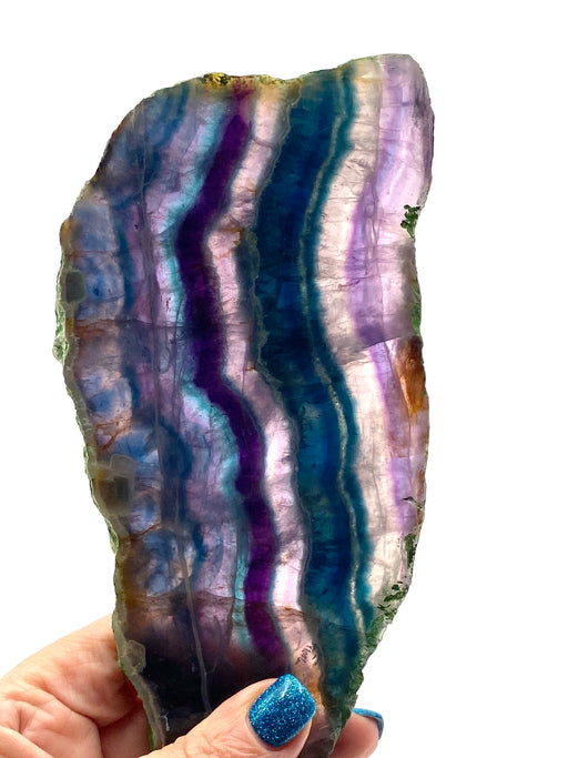 Rainbow Fluorite Slab