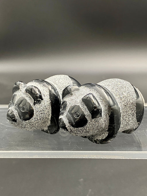 Black Obsidian Crystal Panda