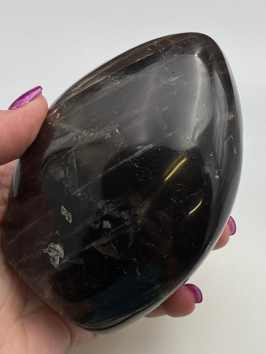 Black Rose Quartz Freeform