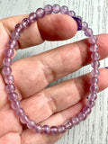 Amethyst Bead Bracelet