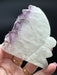 Amethyst Crystal Cluster Fairy Carving