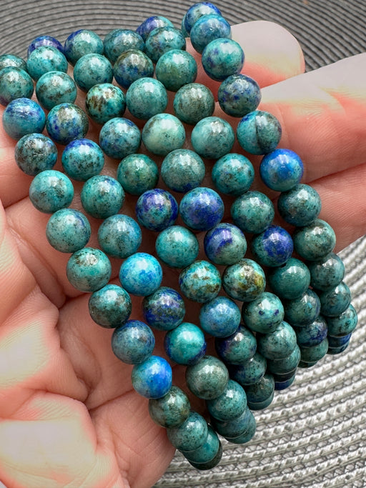 Azurite Bead Bracelet