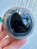 Black Agate Crystal Sphere