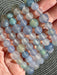 Blue Chalcedony Bead Bracelet