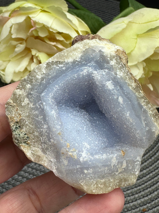 Blue Lace Agate Raw Specimen Crystal