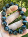 Blue Tigers Eye Bead Bracelet