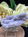 Botryoidal Purple Fluorite on Quartz with Chrysocolla