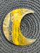 Bumblebee Jasper Crescent Moon