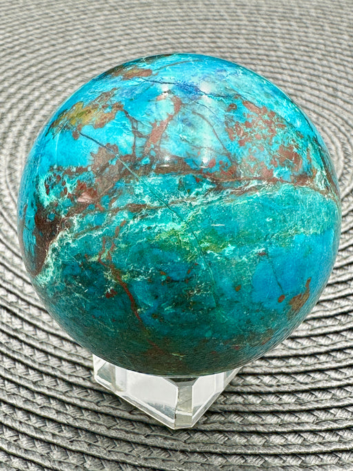 Chrysocolla Sphere