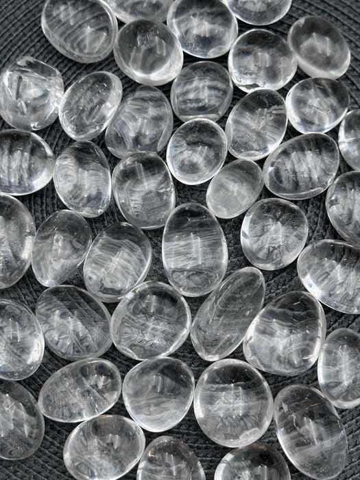 Clear Quartz Crystal Tumbled Stones