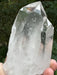 Clear Quartz Point Cluster with natural base