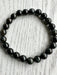 Dark Blue Tigers Eye Bead Bracelet