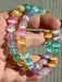 Dyed Selenite Bead Bracelet
