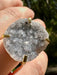 Gold Plated Amethyst Geode Ring