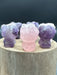 Hello Kitty Mini Carving in either Amethyst or Rose Quartz