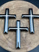 Hematite Polished Crucifix/Cross