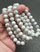 Howlite Crystal Bead Bracelet