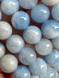 Blue Celestite Bead Bracelet Jewellery