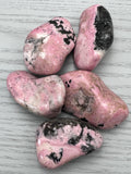 Rhodochrosite Tumbled Stone Crystal