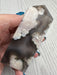 Black Flower Agate Crystal Tower