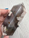 Black Flower Agate Crystal Tower