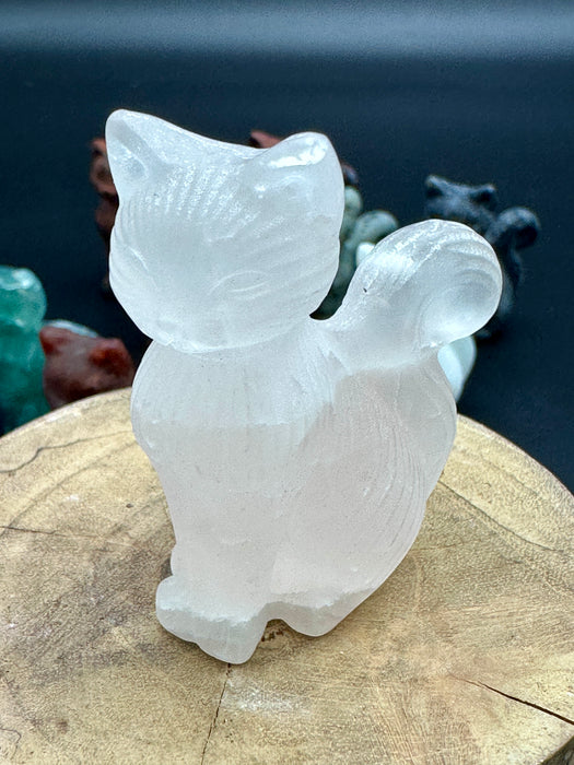 Sitting Cat Carvings - Various Choices