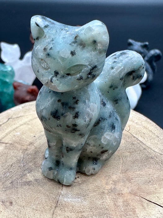 Sitting Cat Carvings - Various Choices
