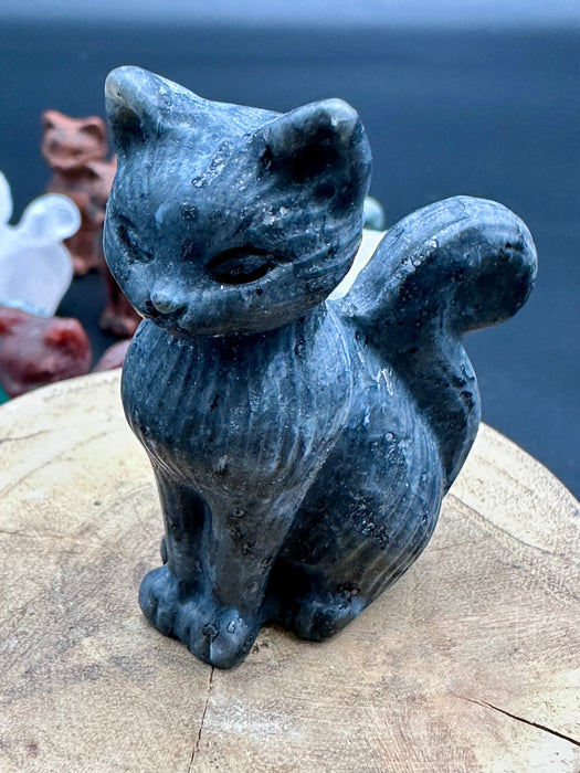 Sitting Cat Carvings - Various Choices