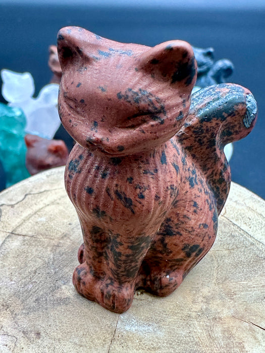 Sitting Cat Carvings - Various Choices