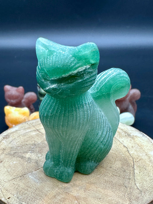 Sitting Cat Carvings - Various Choices