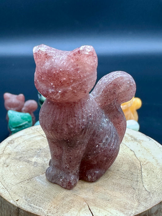 Sitting Cat Carvings - Various Choices