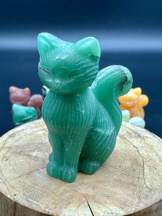 Sitting Cat Carvings - Various Choices