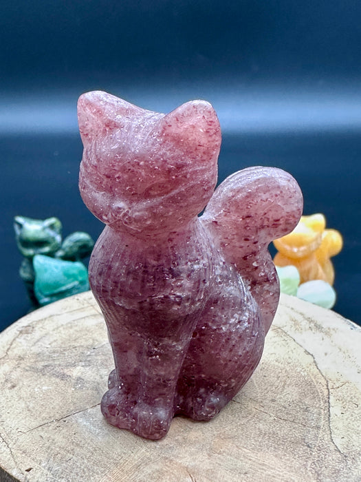 Sitting Cat Carvings - Various Choices