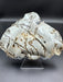 Picture Jasper Leaf Shaped Plate Carving