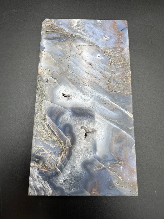 Moss Agate Druzy Slice/Slab