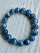 Blue Kyanite Bead Bracelet