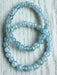 Aquamarine Bead Bracelet