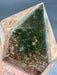 Quartz Natural Point Tower with Garden Inclusion