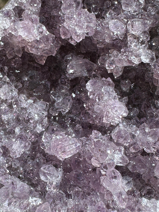 Amethyst Geode Free Standing Cut Base